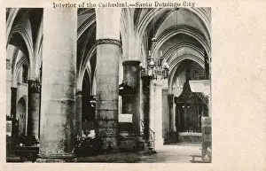 Pulpit Prints: Cathedral, Santo Domingo City, Dominican Republic
