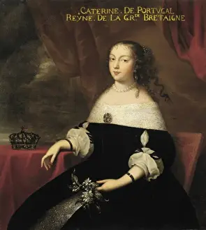 CATHERINE of Braganza (1638-1705). Queen of England
