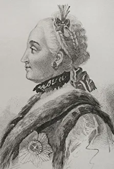 Sophie Prints: Catherine the Great or Catherine II (1729-1796)