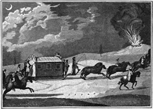 1780 Prints: Catherine Great / Sleigh