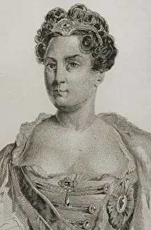Pannier Prints: Catherine I of Russia (1684-1727)