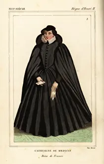 Catherine Prints: Catherine de Medici, queen of France