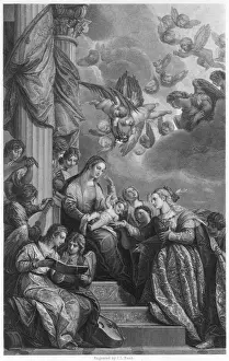1380 Prints: Catherine of Siena Weds