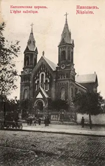 Ukranian Prints: The Catholic Church of St Joseph - Nikolaev, Ukraine
