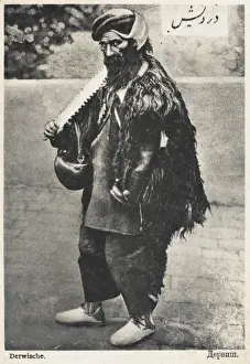 Begging Prints: Caucasus - Dervish with swordfish sword