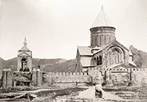 Caucasus Georgia - cathedral at Mtskheta