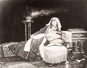 Caucasus Prints: Caucasus Georgia - Georgian woman