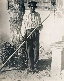 Caucasus Prints: Caucasus Georgia Kislovodsk - an old soldier