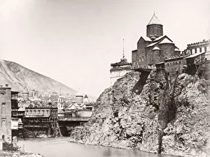 Caucasus Prints: Caucasus Georgia - Tiflis Tblisi prison
