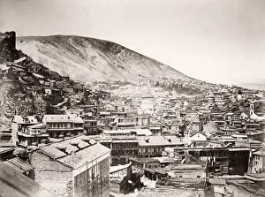 Caucasus Prints: Caucasus Georgia - view of Tiflis Tblisi