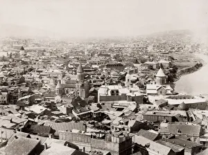 Caucasus, Tiflis, Tiblisi, Georgia, view of the city
