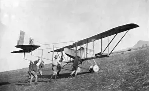 Observation Prints: Caudron G111 plane, Maktau Camp, Kenya, WW1