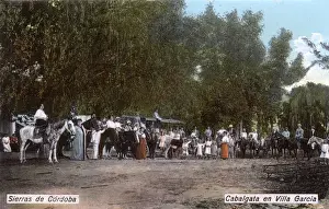 Garcia Prints: Cavalcade, Villa Garcia, Argentina, South America