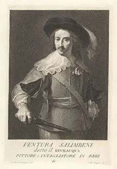 Medici Prints: Cavaliere Ventura Salimbene, Italian Counter-Maniera painter, 15