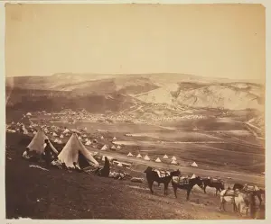 Balaklava Prints: Cavalry camp near Balaklava