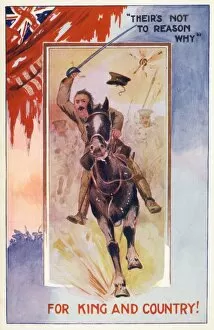Images Dated 28th July 2011: Cavalry Charge - World War One