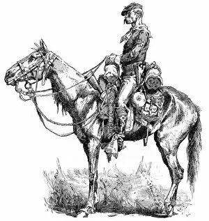 Images Dated 8th July 2004: US Cavalry Trooper, Arizona, 1887