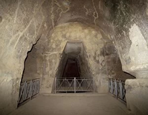 The Cave of the Cumaean Sibyl. Cumae. Italy