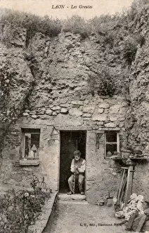 Aisne Gallery: A Cave house / dwelling at Laon, France