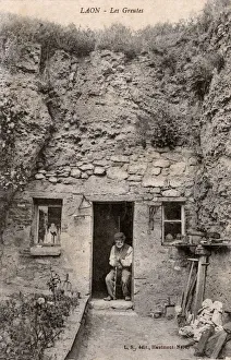 Aisne Gallery: A Cave house / dwelling at Laon, France