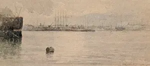 Marjorie Prints: Cavehill from Belfast Harbour