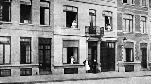 Cavell Prints: Cavells home Brussels