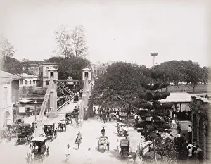 Spanning Prints: Cavenagh Bridge Singapore River