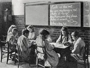 Deaf Prints: Cavendish Road School for Deaf Children, Balham