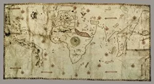 The Caverio Map or Caveri Map, circa 1505. This