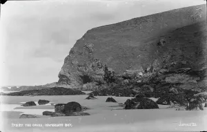 Caves Prints: The Caves at Watergate Bay