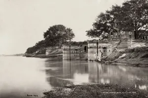 Barrier Prints: Cawnpore, Suttee Chowra Ghat, Kanpur, India