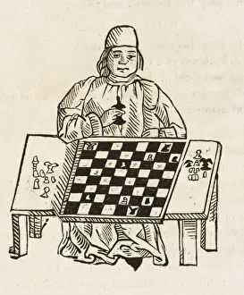 Caxton Prints: Caxton / Chess Player
