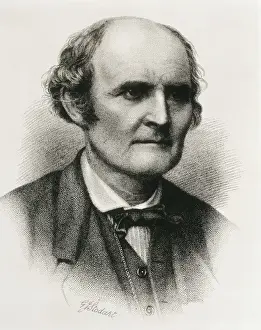 Stodart Prints: CAYLEY, Arthur (1821-1895). British mathematician