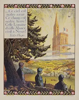 Azur Prints: Ce ciel est notre azur ce champ est notre terre! Cette Lorra