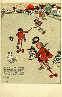 Images Dated 24th February 2010: Cecil Aldin. Ride a cock horse