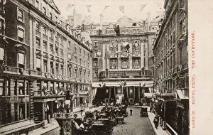 The Cecil Hotel, London - entrance courtyard