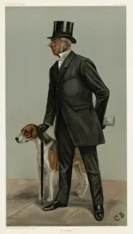 Foxhound Prints: Cecil Legard and Dog