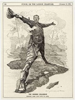 Caricatures Collection: Cecil Rhodes