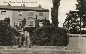 Bishops Prints: Cecil Rhodes House Bishops Stortford Hertfordshire