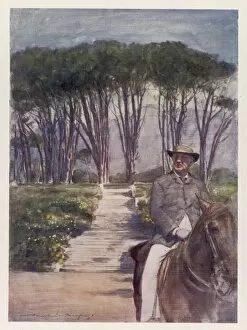Horse Back Gallery: Cecil Rhodes / Menpes 1900