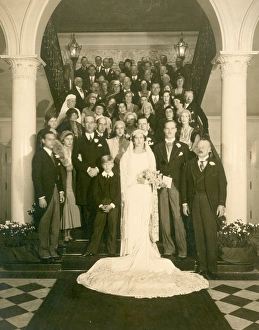 Guests Collection: Cecile of Greece, Georg Donatus Hesse wedding