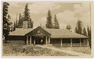 Cedar Prints: Cedar Breaks Lodge, near Cedar City, Utah, USA Date: 1930s