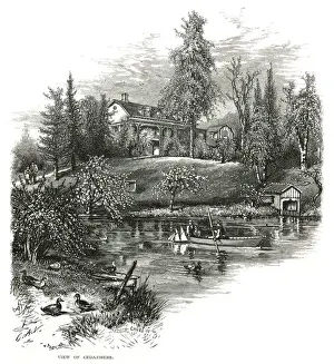 Bryant Prints: Cedarmere - House of William Cullen Bryant