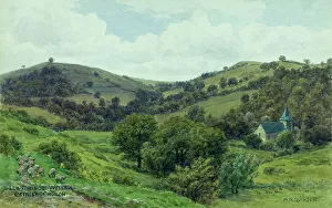 Llandrindod Prints: Cefnllys Church, Llandrindod Wells, Powys, Wales