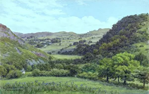 Cefnllys Valley, Llandrindod Wells, Powys, Wales