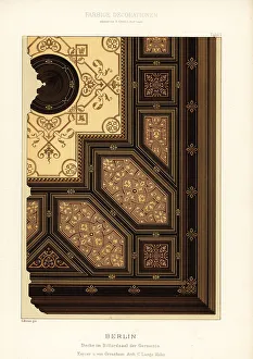 Ceiling in the billiard hall of Germania, Berlin