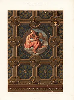 Ceiling painting from Ducal Palace, Mantua, 16th century