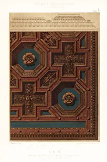 Ceiling in the Palace of Chancellery, Rome, 16th century