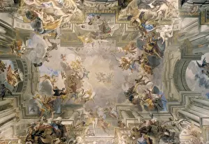 Trompe Prints: Ceiling of San Ignazio, Rome