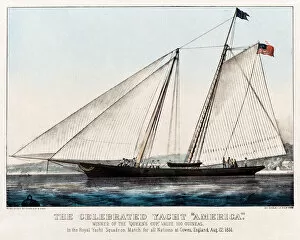 The Celebrated Yacht America